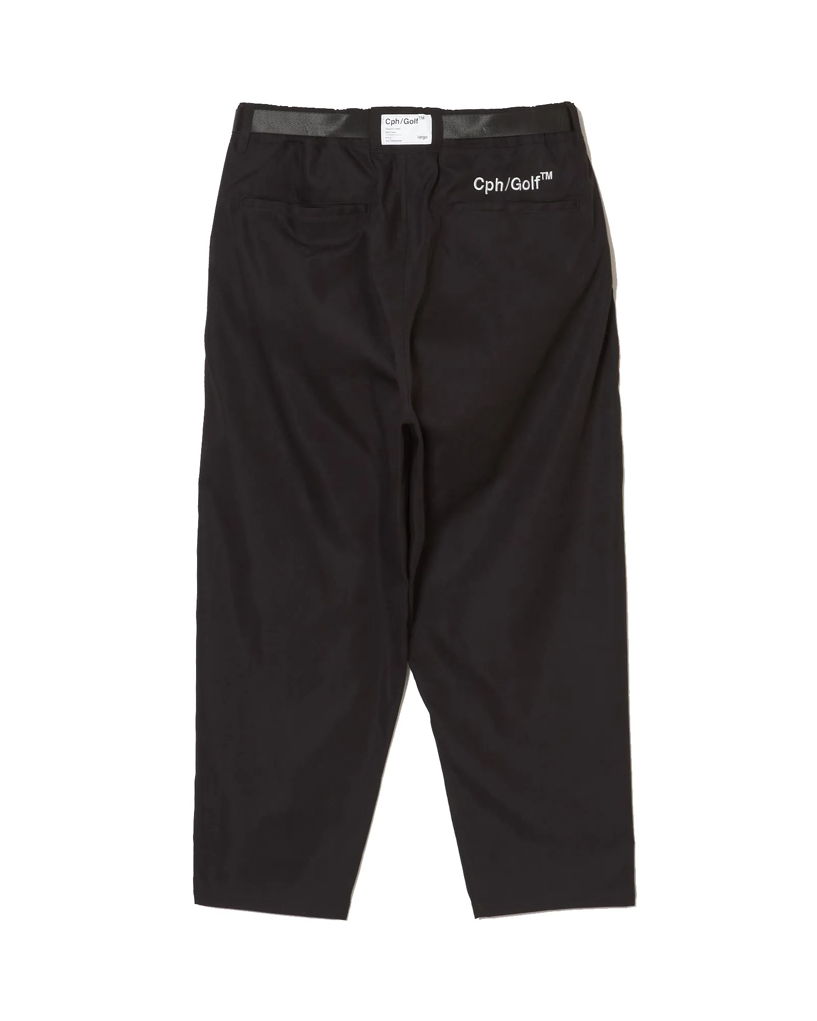 #ADJUSTABLE WARM PANTS BLACK