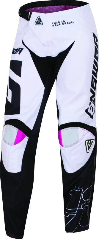 Answer 23 Syncron CC Pant Black/White/Rhodamine Youth Size - 26