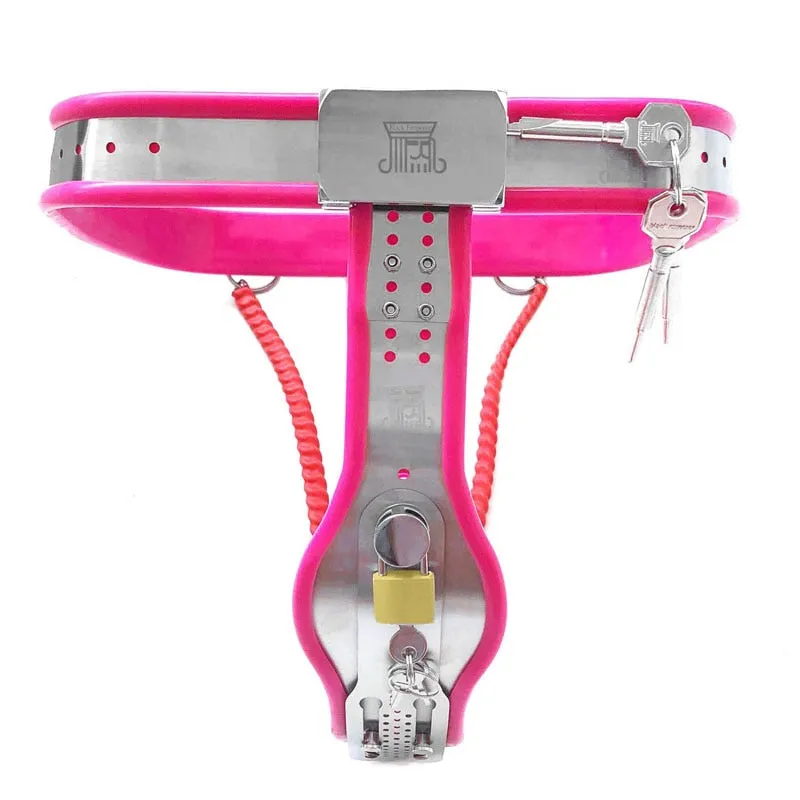 Black Emperor Stainless Steel Metal Female Y-Type Chastity Pants