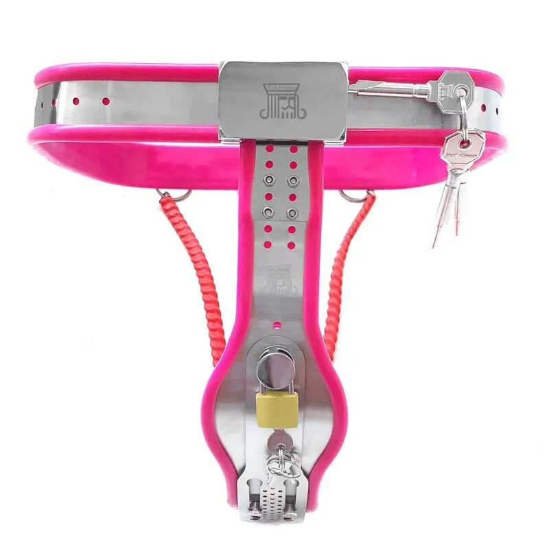 Black Emperor Stainless Steel Metal Female Y-Type Chastity Pants