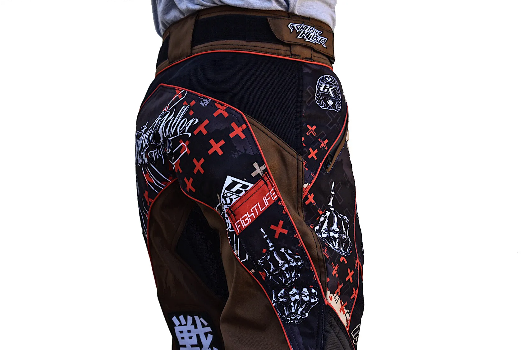 Contract Killer FTG Paintball Pants - Brown