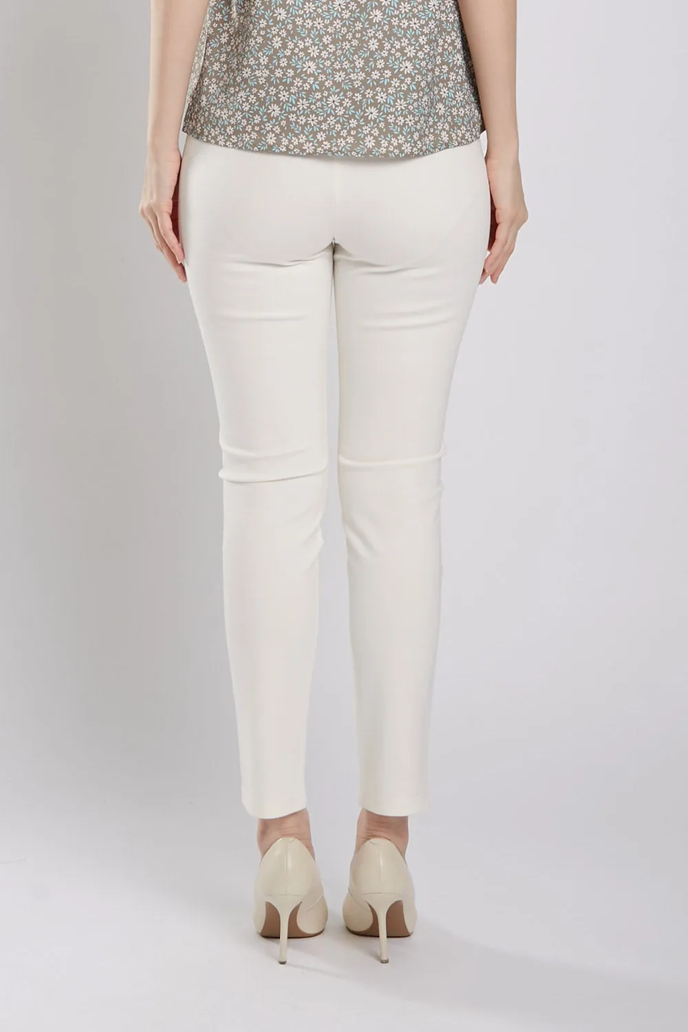 Lana Weight Ultra-Stretch Pants in White