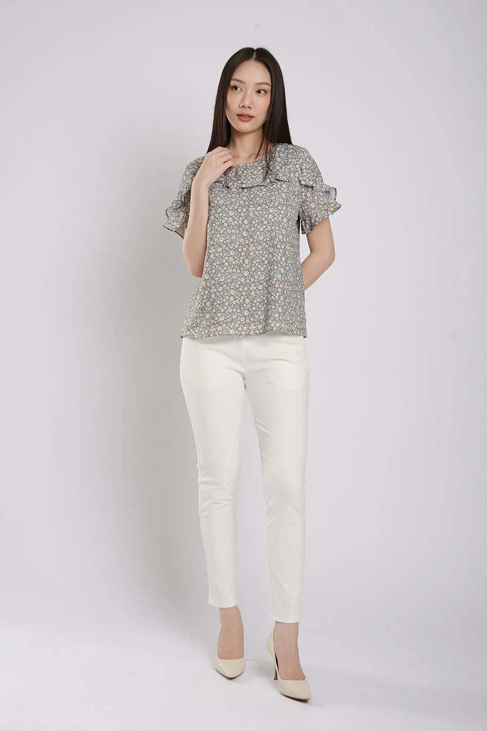 Lana Weight Ultra-Stretch Pants in White