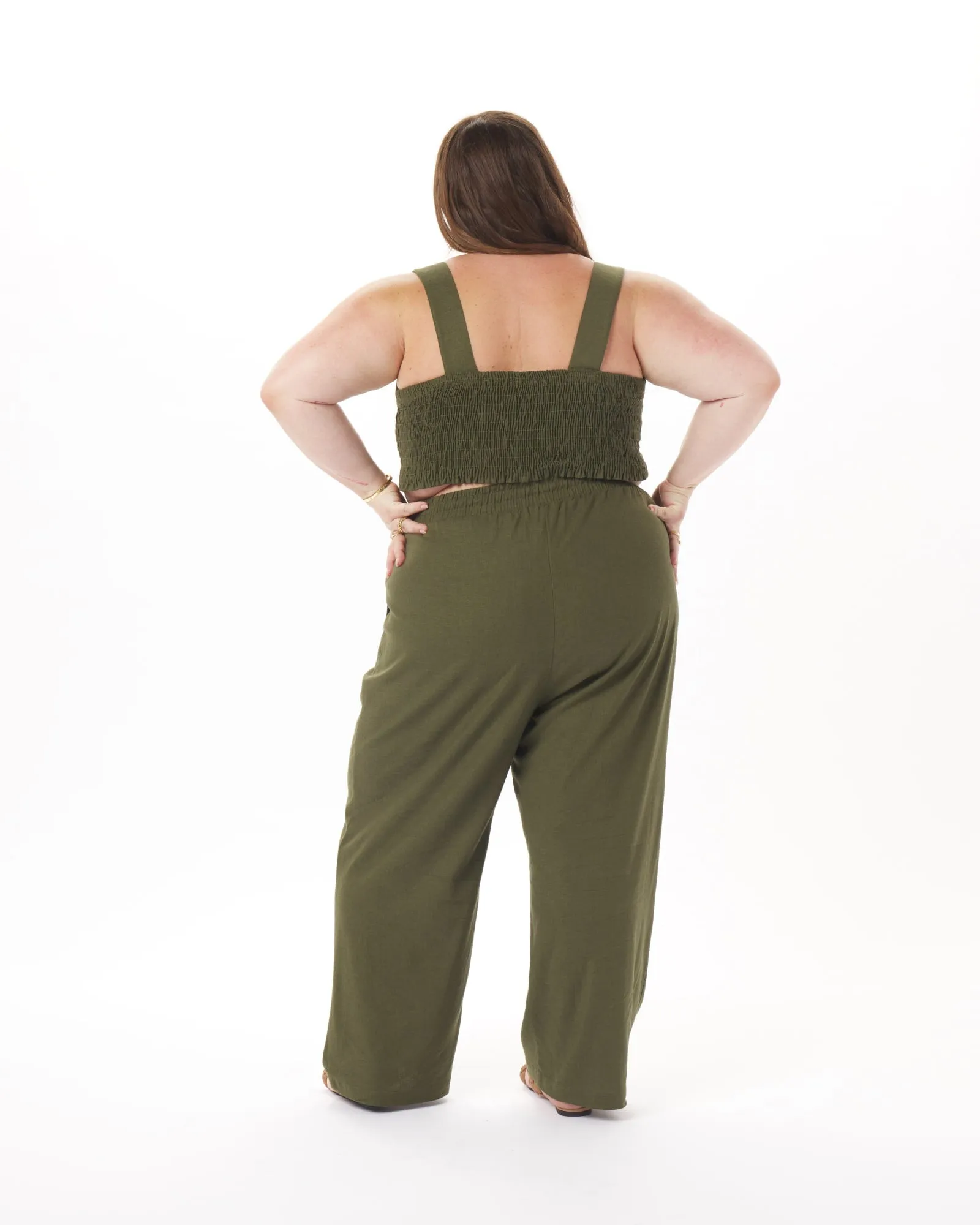 Leah Pant in Olive | Olive Green