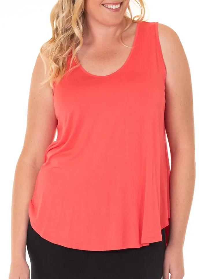 Maternity Sleeveless Swing Top