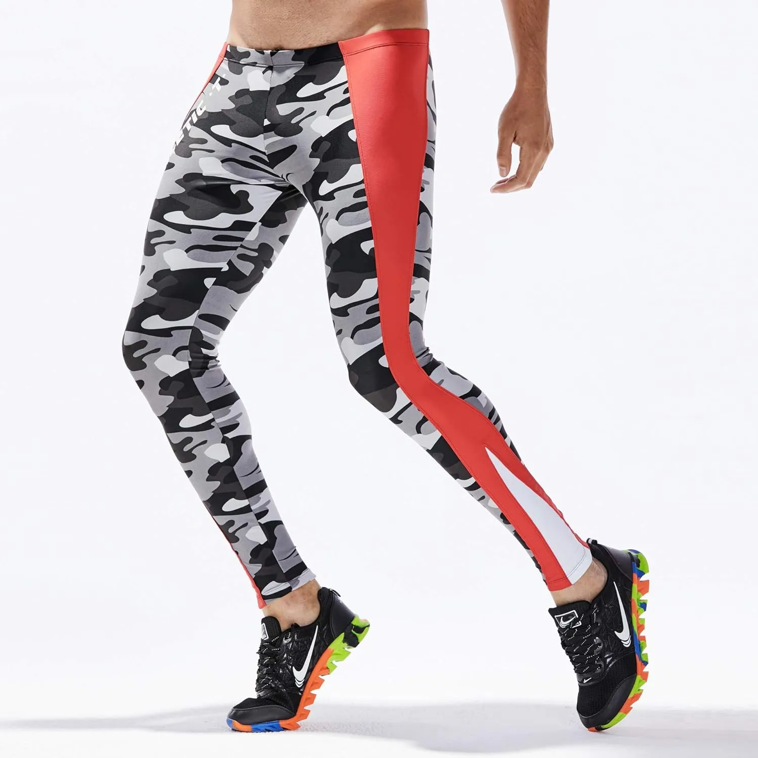 Men's CompressionLeggings Mens Sports Workout Running Tights Pants Cool Dry Active Yoga Leggings Pants