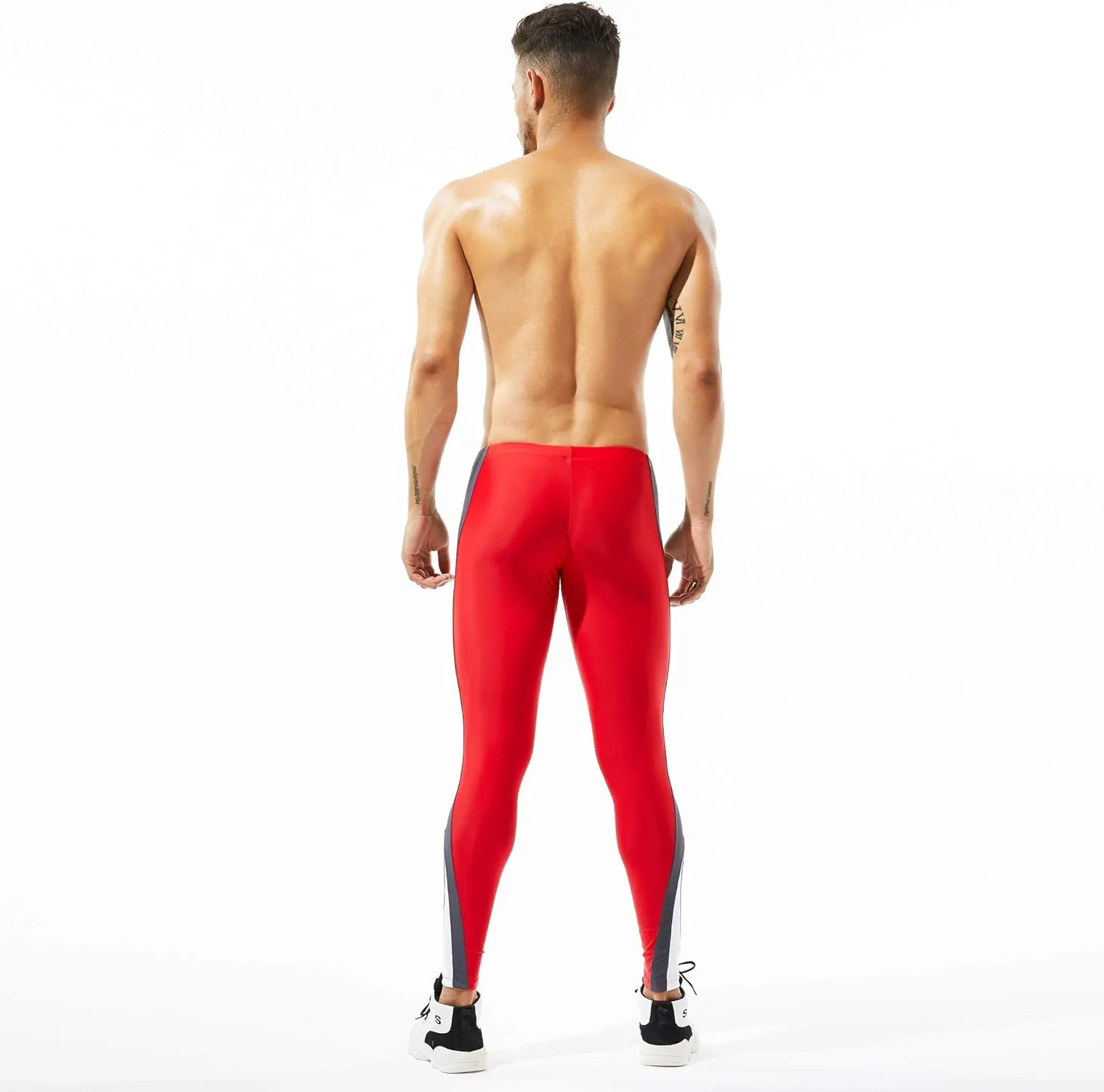 Men's CompressionLeggings Mens Sports Workout Running Tights Pants Cool Dry Active Yoga Leggings Pants