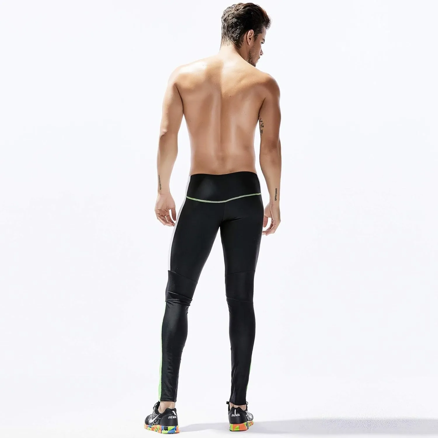 Men's CompressionLeggings Mens Sports Workout Running Tights Pants Cool Dry Active Yoga Leggings Pants