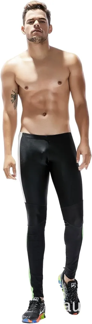 Men's CompressionLeggings Mens Sports Workout Running Tights Pants Cool Dry Active Yoga Leggings Pants