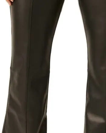 We The Free Uptown High-Rise Vegan Pants In Black | Black