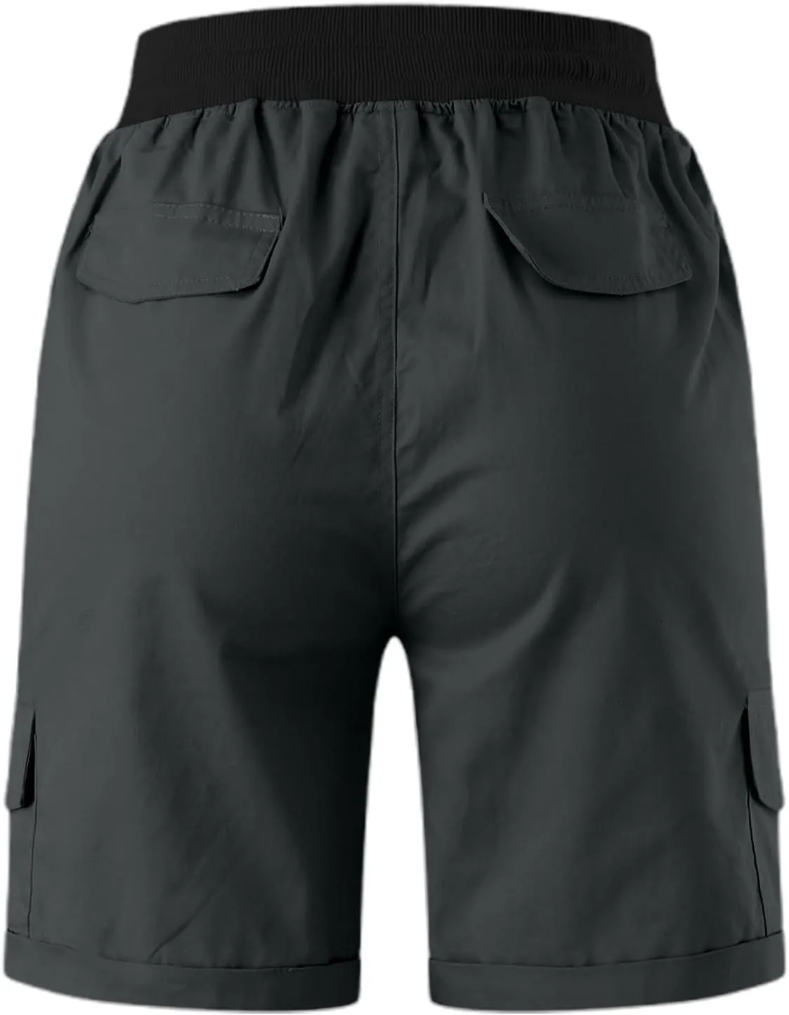 Womens Shorts Baggy High Waisted Summer Shorts with Pockets Lightweight Flowy Cotton Clothes