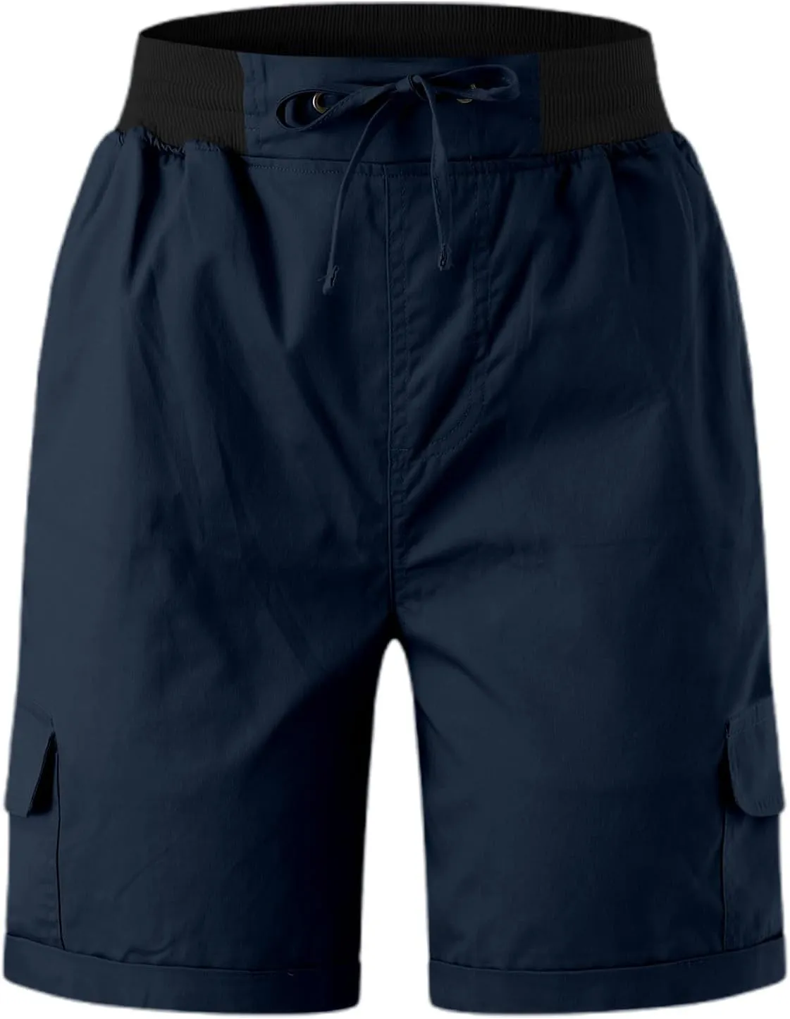 Womens Shorts Baggy High Waisted Summer Shorts with Pockets Lightweight Flowy Cotton Clothes