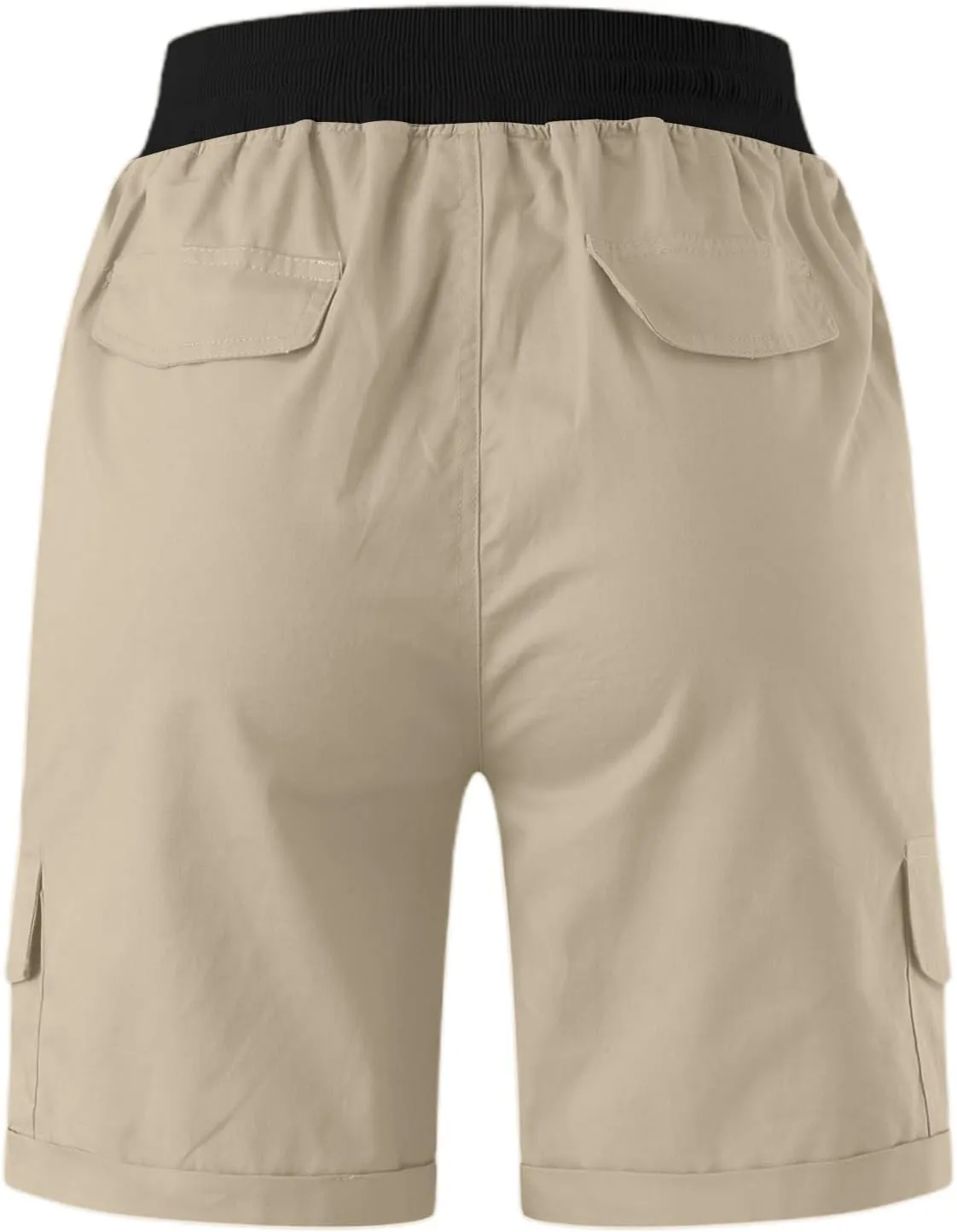 Womens Shorts Baggy High Waisted Summer Shorts with Pockets Lightweight Flowy Cotton Clothes