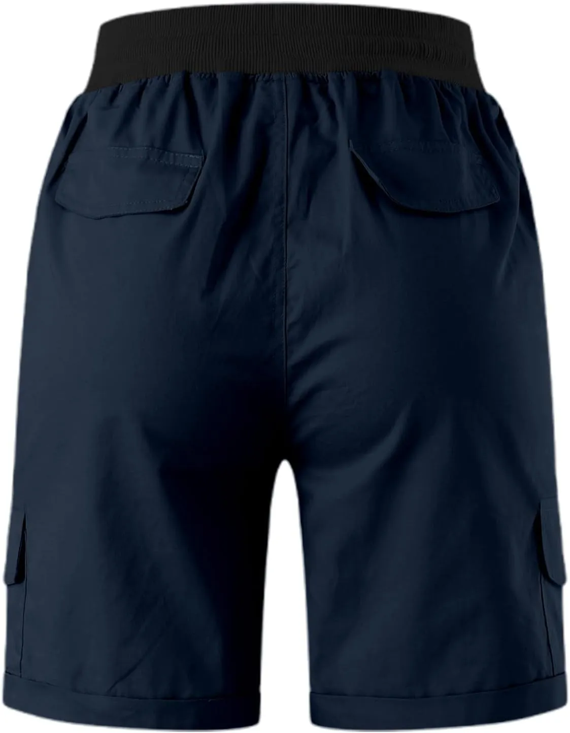 Womens Shorts Baggy High Waisted Summer Shorts with Pockets Lightweight Flowy Cotton Clothes