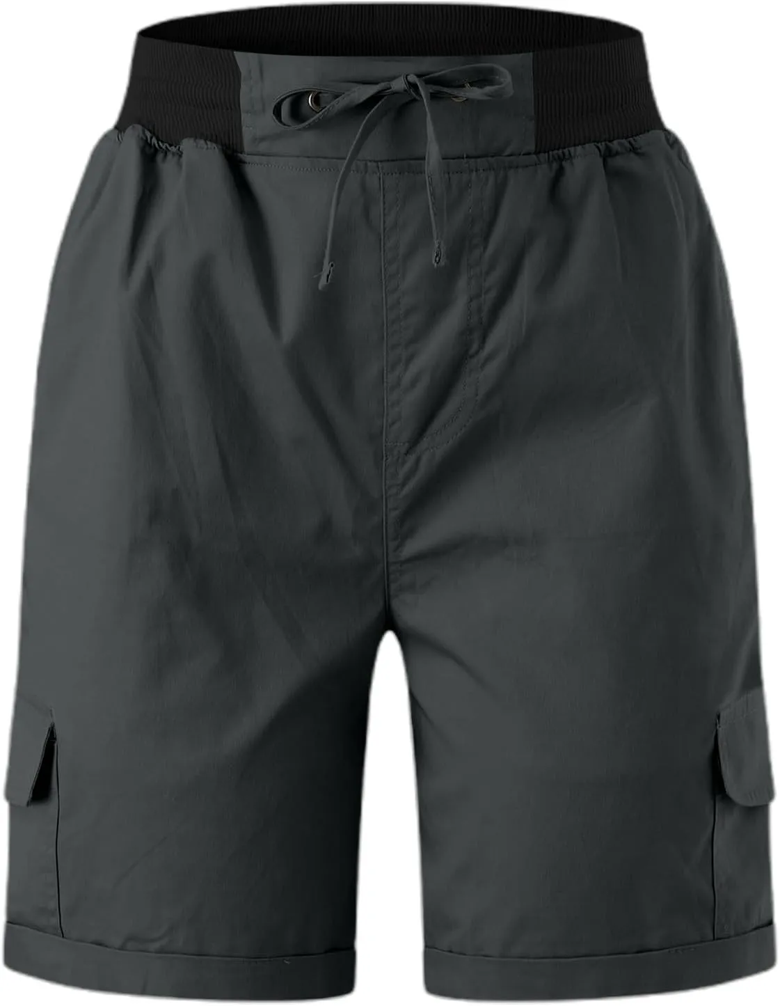 Womens Shorts Baggy High Waisted Summer Shorts with Pockets Lightweight Flowy Cotton Clothes
