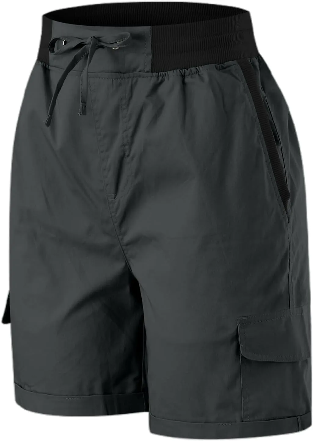 Womens Shorts Baggy High Waisted Summer Shorts with Pockets Lightweight Flowy Cotton Clothes